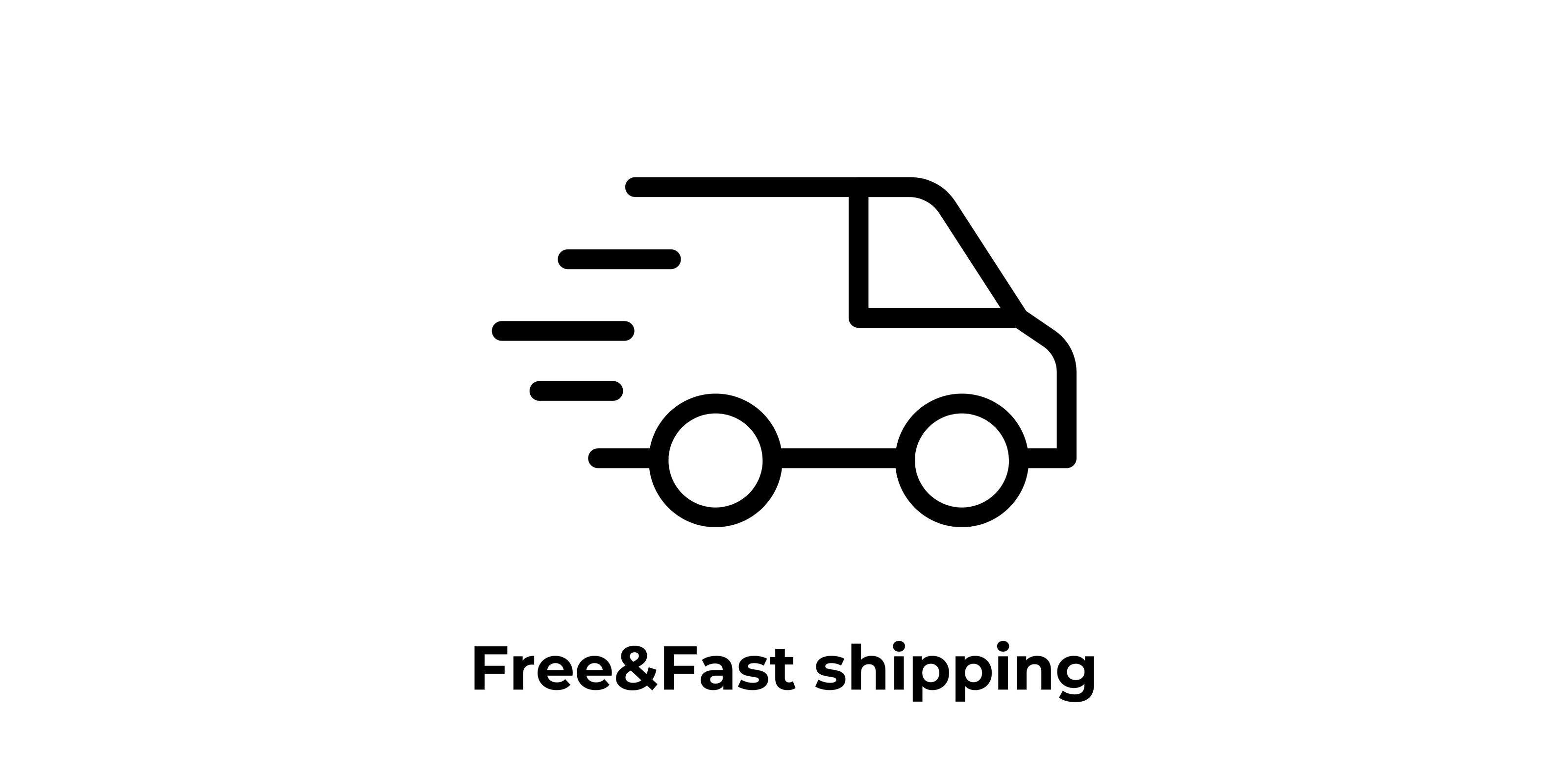 Image showing  fast and free shipping icon