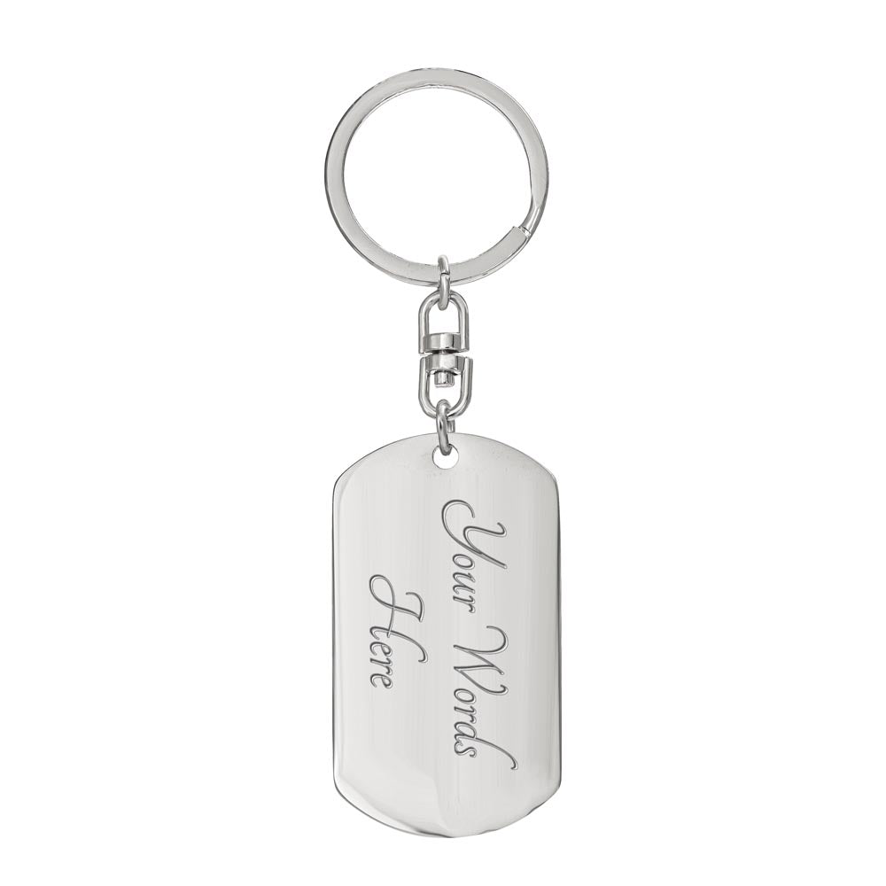 To my Daddy | love you Keychain | from mommy's tummy