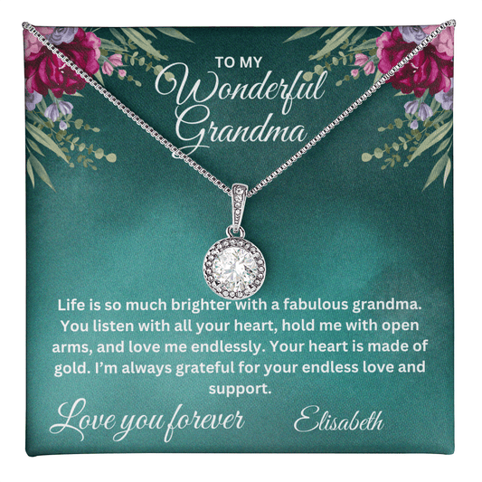 To my Grandma | Eternal Hope Necklace