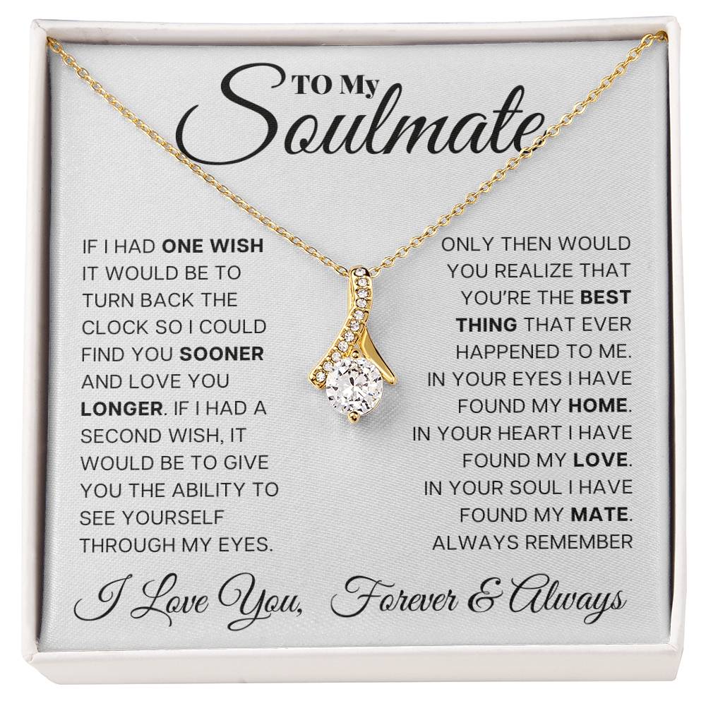 Alluring Beauty Necklace - To My Soulmate