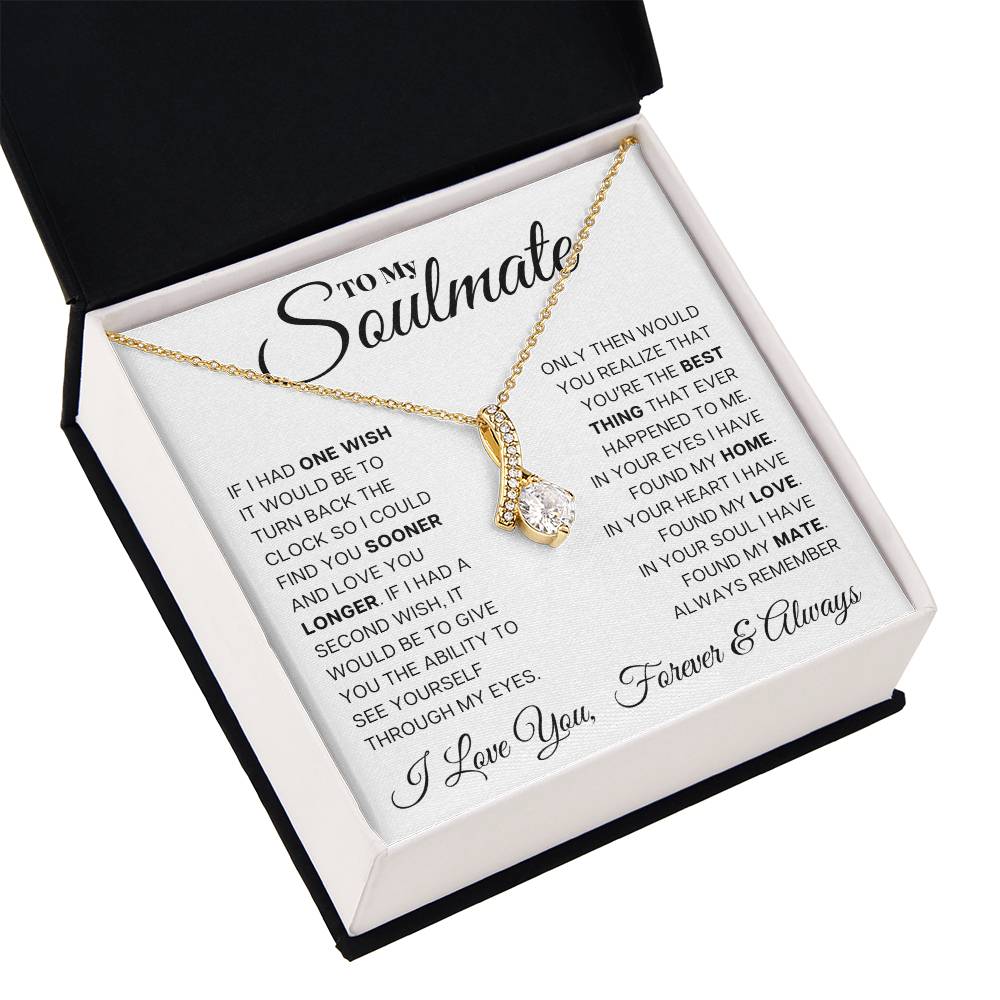 Alluring Beauty Necklace - To My Soulmate