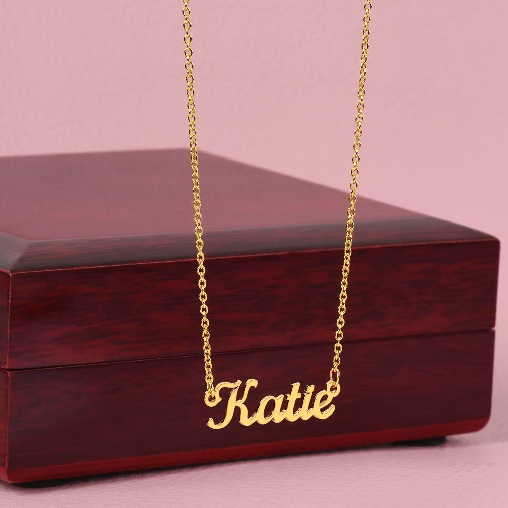 To my Daughter | Custom Name Necklace | Dad